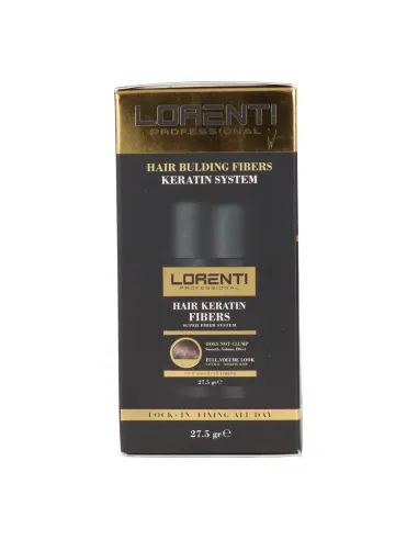 Lorenti Hair Keratin Fibers 27.5Gr Medium Brown